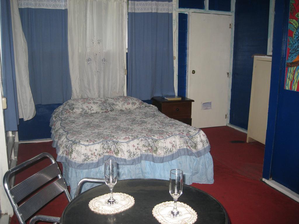 Hotel Y Restaurante Backpackers 리오 둘쎄 객실 사진