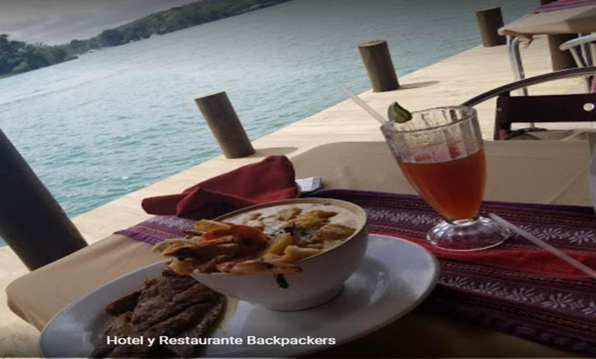 Hotel Y Restaurante Backpackers 리오 둘쎄 외부 사진